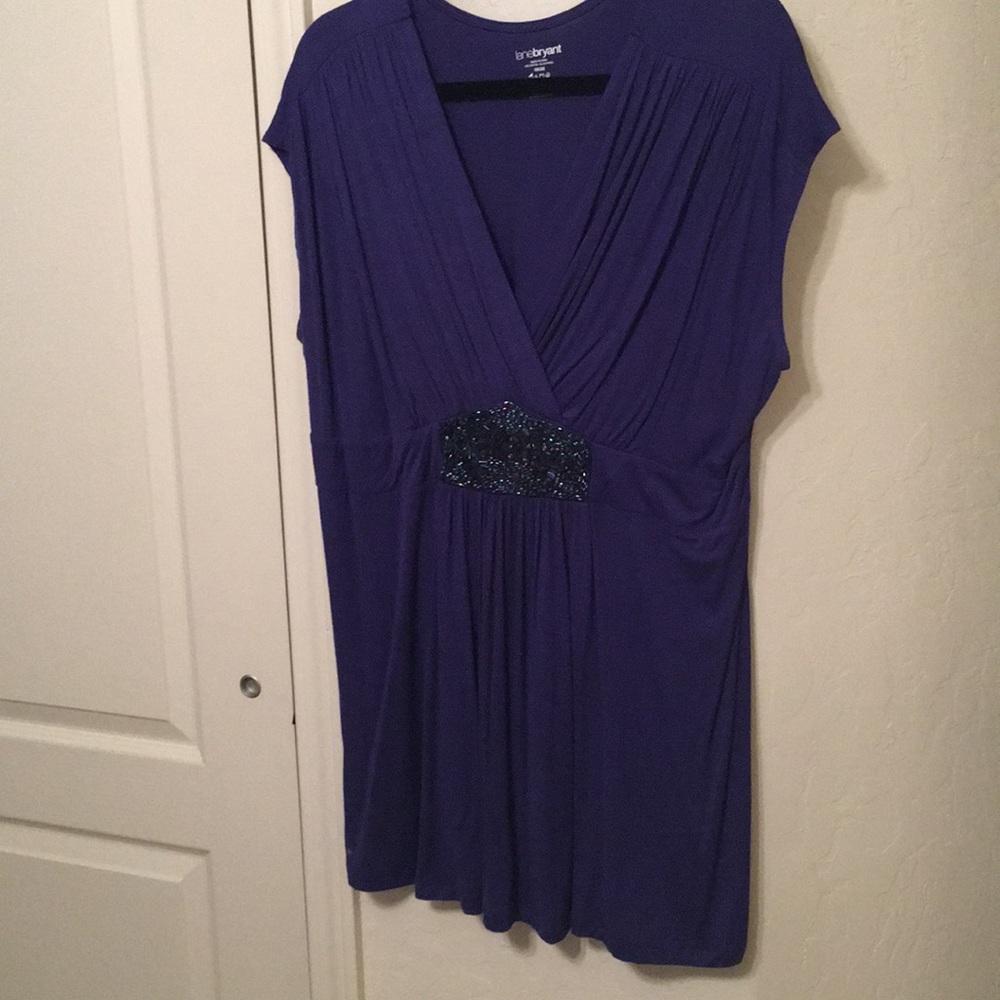 Deep purple top